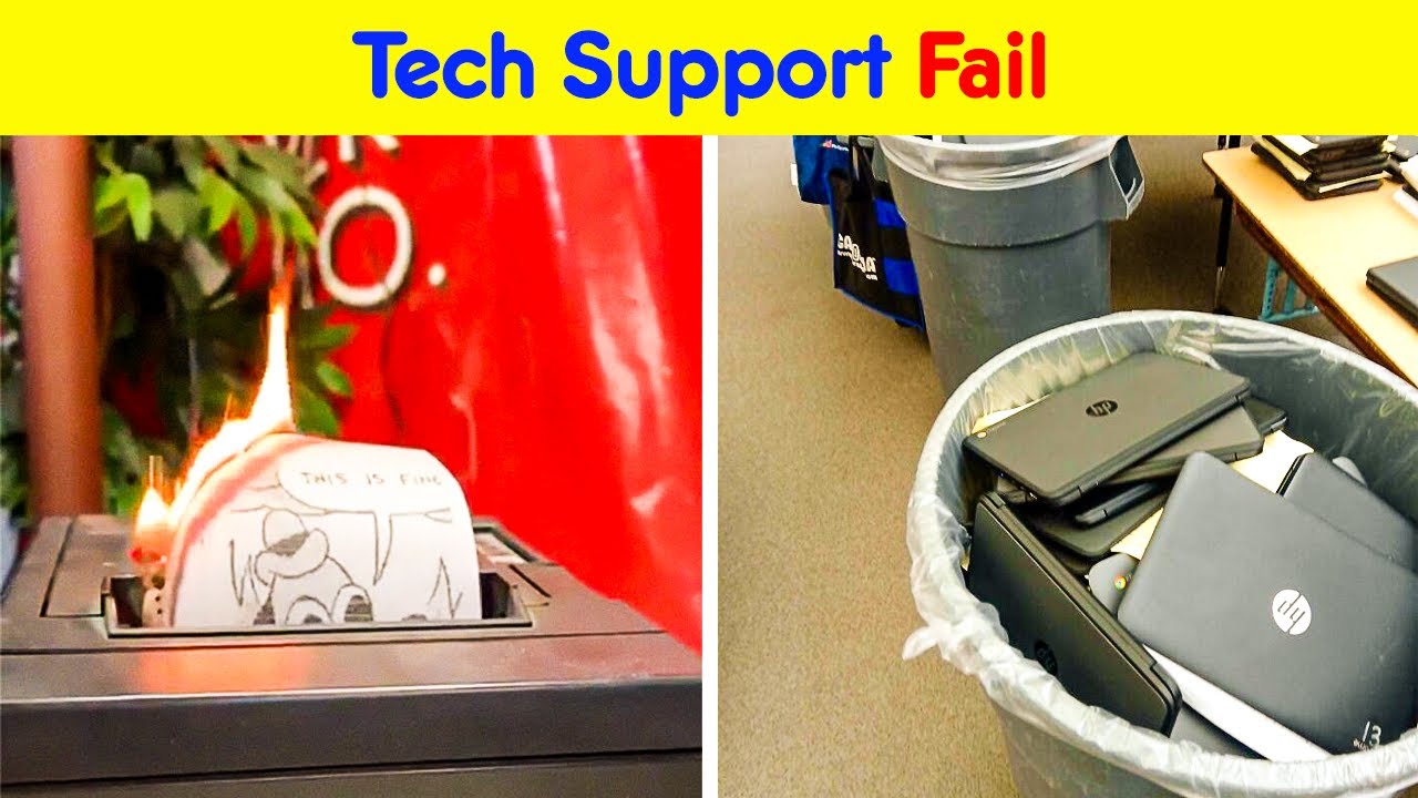 Hilarious Tech Support Nightmares That Will Make You Facepalm