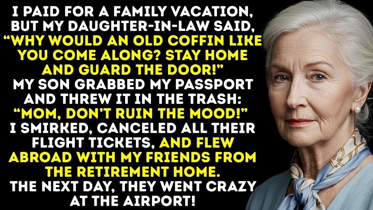 My Daughter-In-Law Mocked, “You’re Old—Stay Home And Watch The Door, Not The World.”