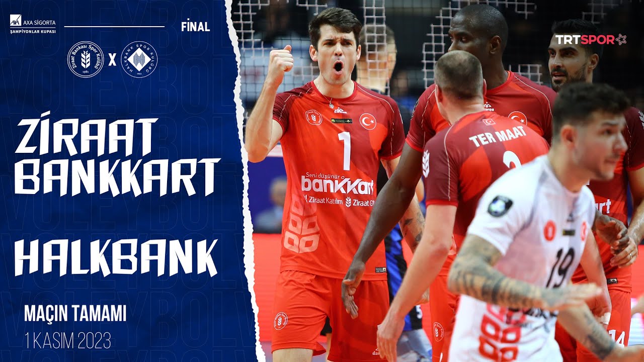 Maçın Tamamı | Ziraat Bankkart 🆚 Halkbank 