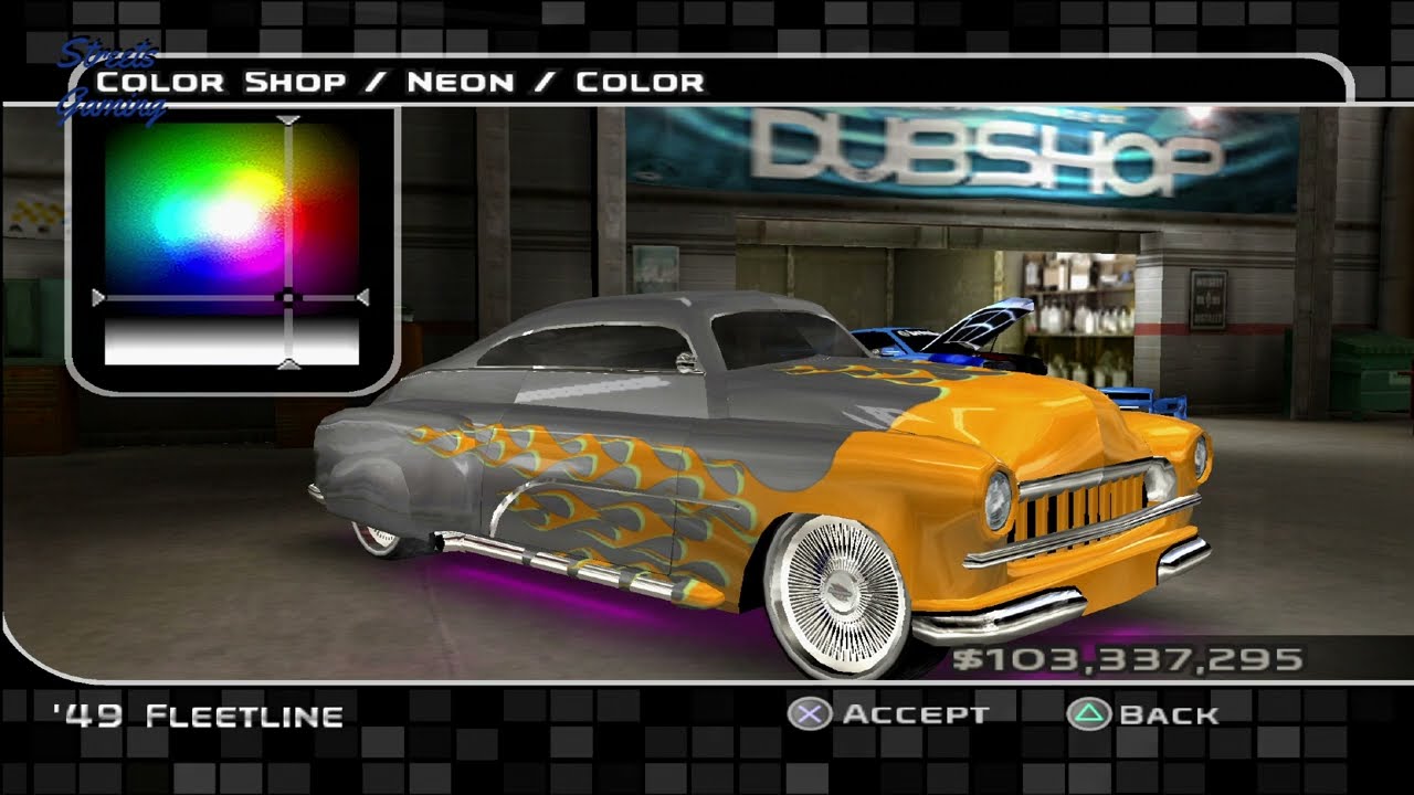 Midnight Club 3 Customization 1949 Chevrolet Fleetline Grew