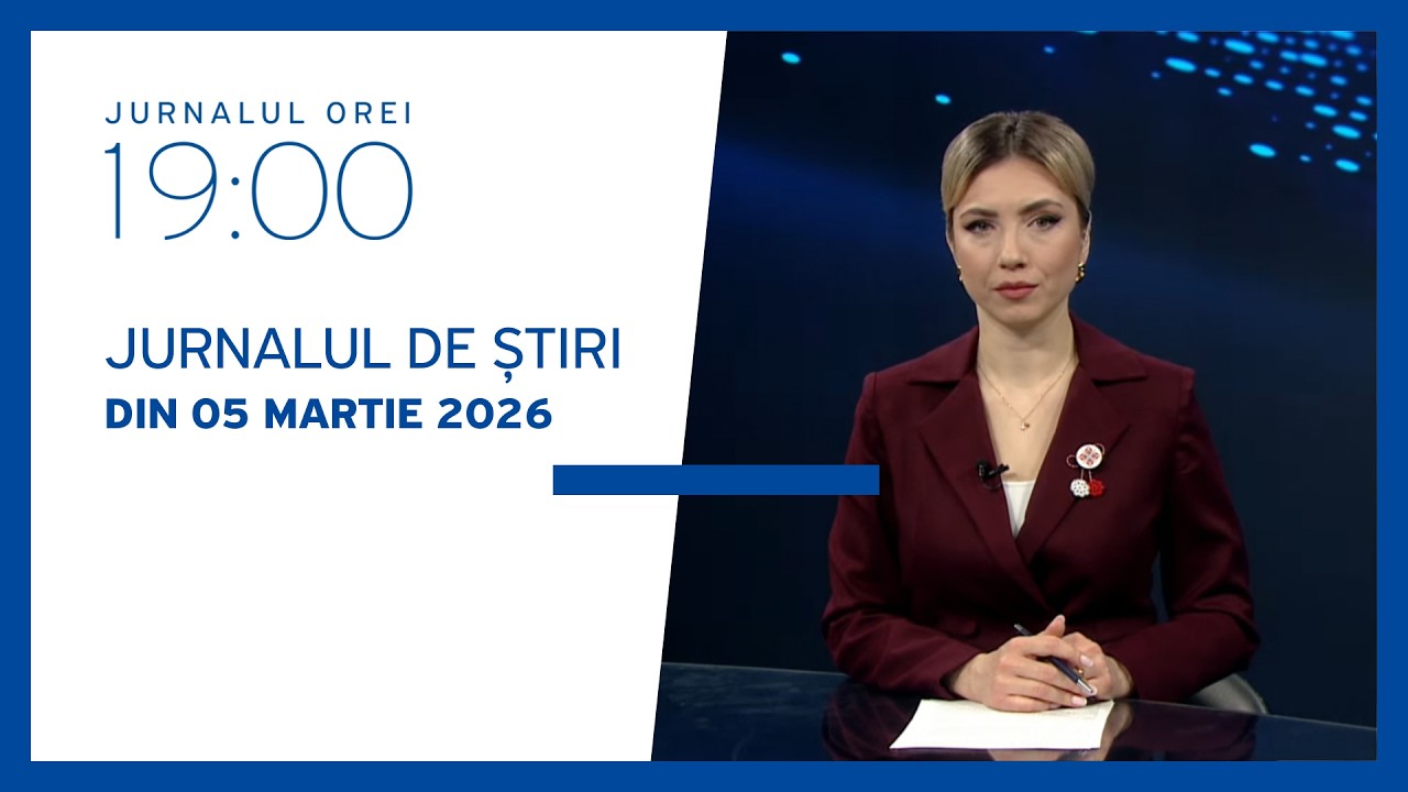 Jurnalul orei 19:00, 04.03.2026