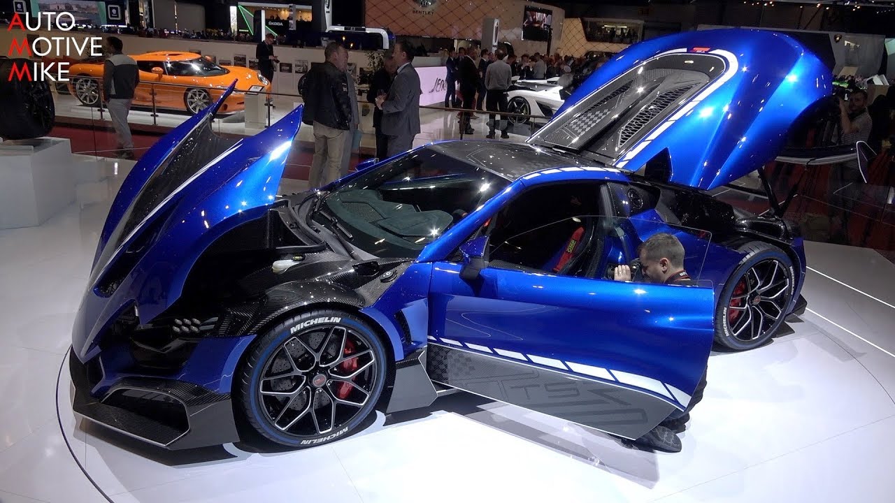 THIS IS THE ZENVO TSR-S + ACTIVE AERO DEMO - GENEVA MOTORSHOW 2019