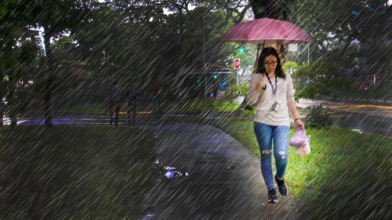 1 HOUR WALKING TOUR IN HEAVY RAIN : 4K Singapore HDB Nostalgic Estate : Depot Road : Bukit Merah