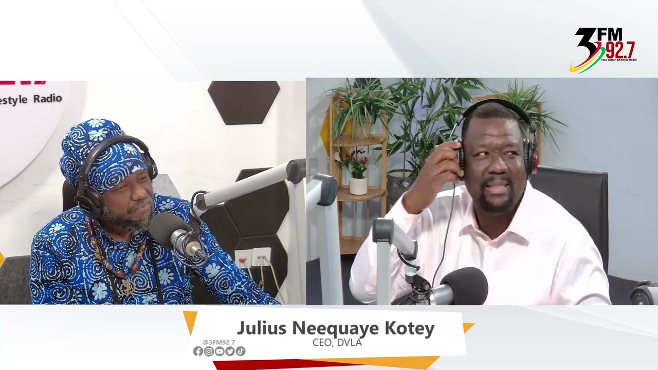 DVLA boss, Julius Neequaye Kotey joins Blakk Rasta in the African history class.#UrbanBlend
