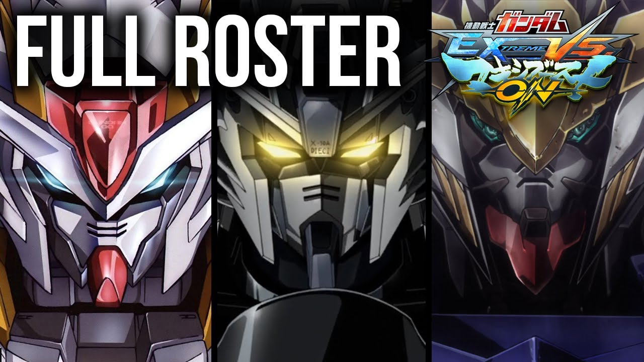 All Characters in Maxi Boost ON (All 183 Units) - Gundam Extreme Vs. Maxi Boost ON