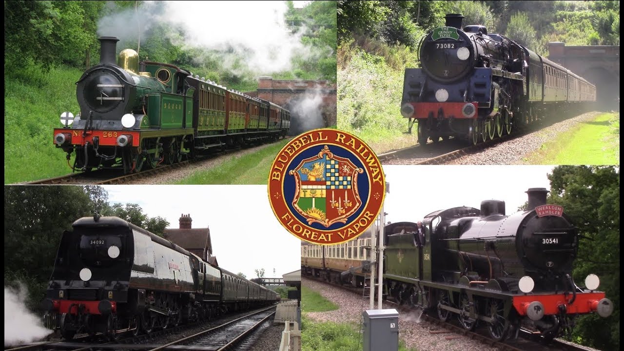 Summer on 'The Bluebell Railway' 2017