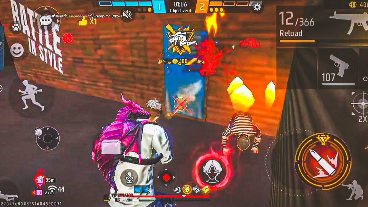 Free Fire BR & CS Rank – Chill Rush Gameplay ❄️ Smooth Domination