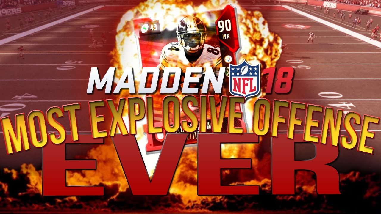 Madden 18 Mut Champions :: MOST EXPLOSIVE OFFENSE EVER! :: Madden 18 Ultimate Team Online Gameplay
