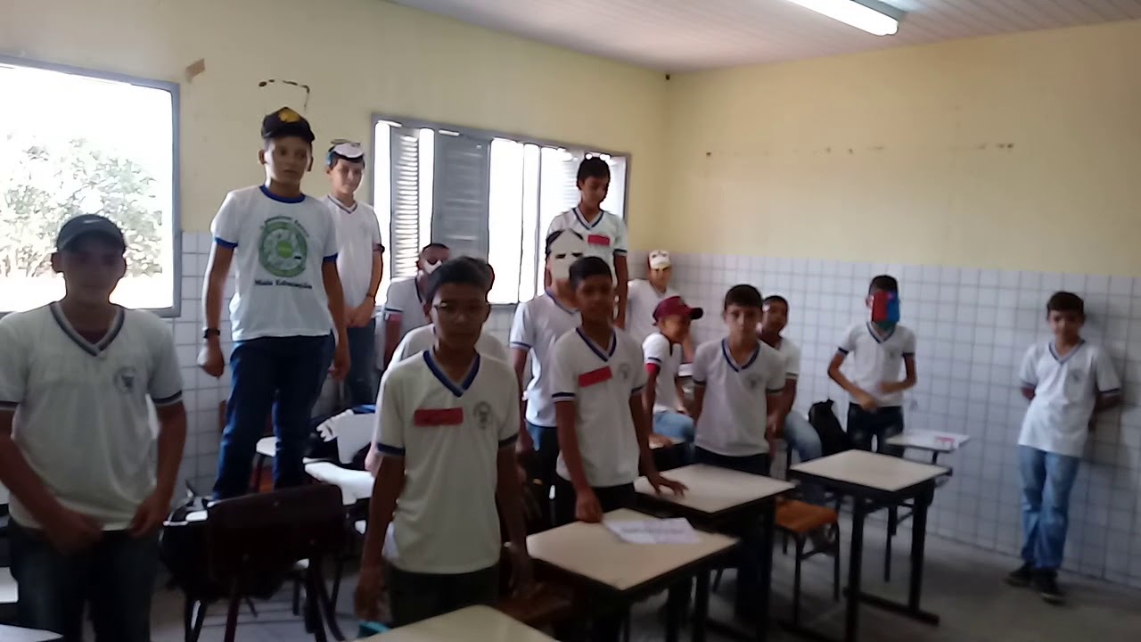 Grito de guerra dos meninos.(gincana-5 ano)