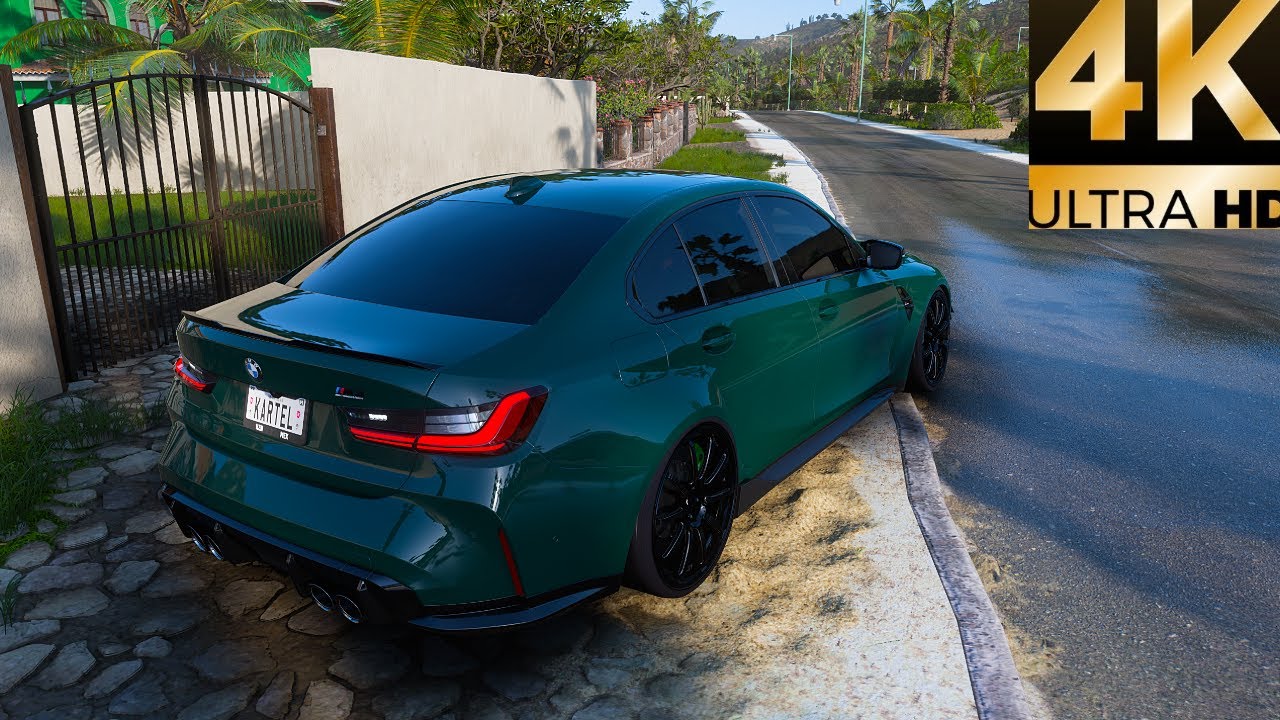 BMW M3 Competition- Forza Horizon 5 I Thrustmaster T128 Wheel Gameplay