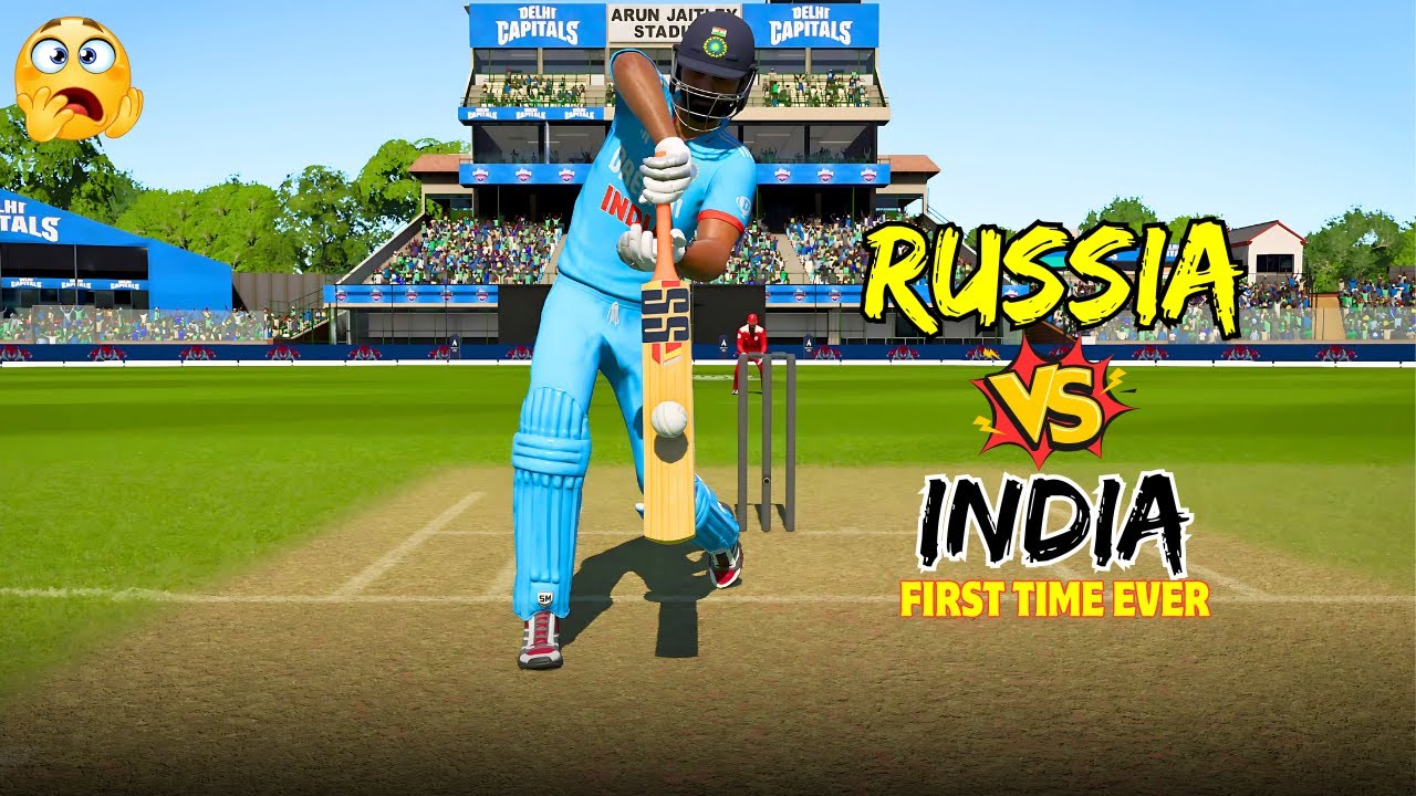 🤯INDIA vs RUSSIA - First Time Ever -  Sir Jadeja Finishing Match Like DHONI🔥 | CRICKET 24