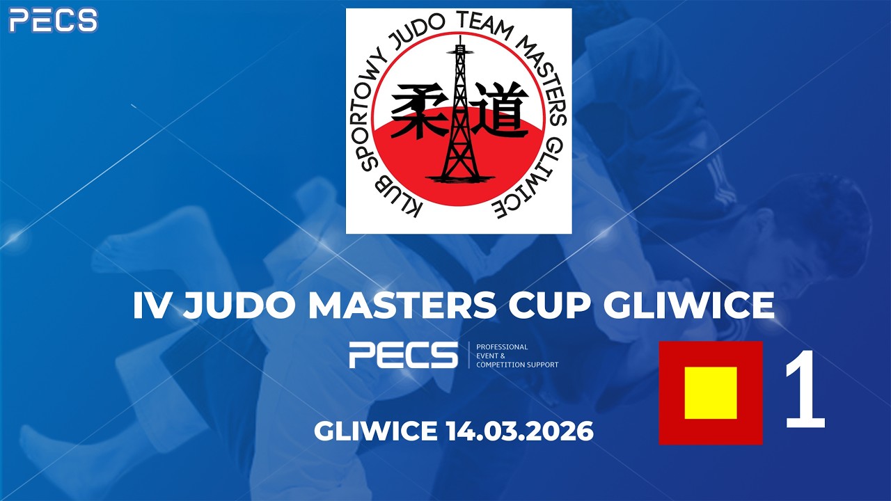 TATAMI 1 - IV JUDO MASTERS CUP GLIWICE 2026