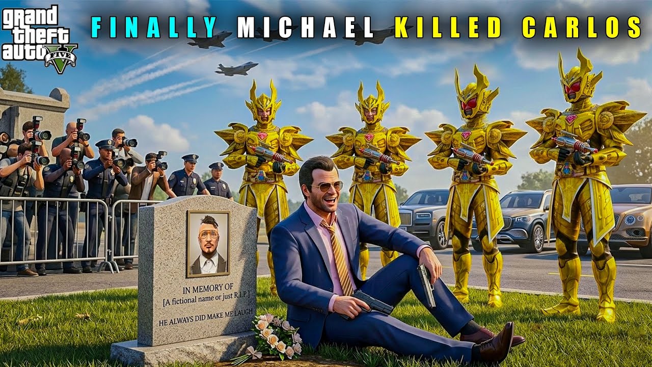 GTA 5 : FINALLY MICHAEL ENDED CARLOS'S LIFE || BB GAMING