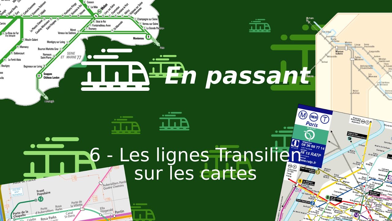 Les anciennes cartes des transports n'étaient pas complètes