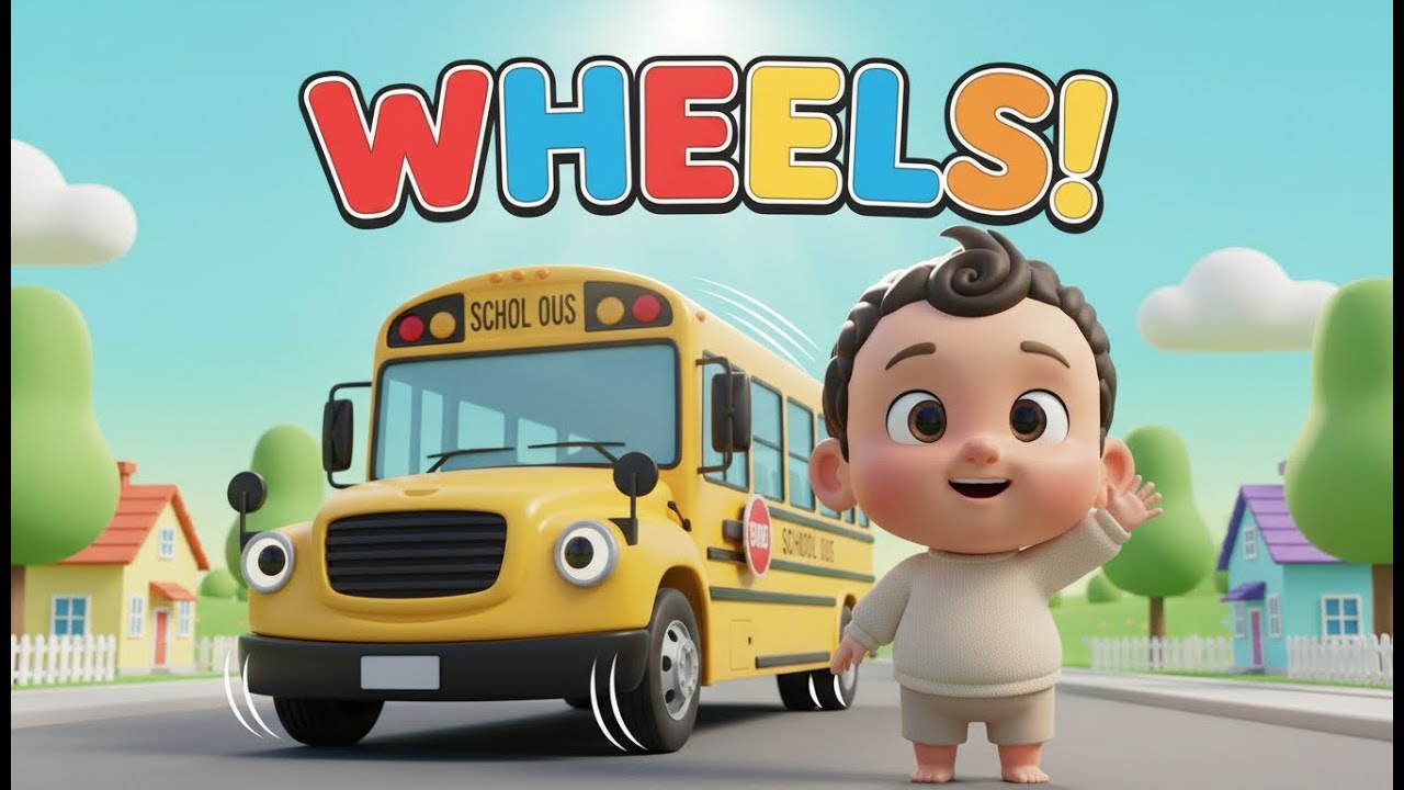 The Bus in Our Street 🚌 | Wheels on the Bus Song | GuguZuzuTV