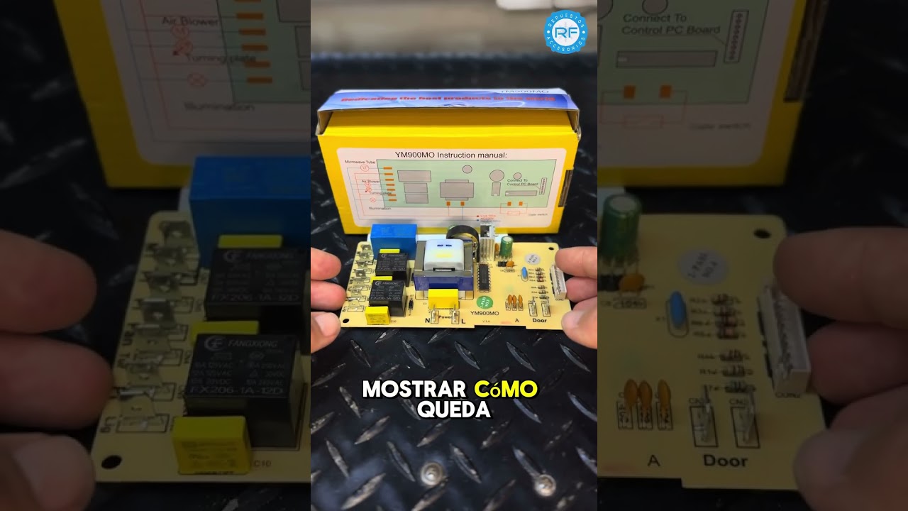 Como instalar una plaqueta de microondas universal 