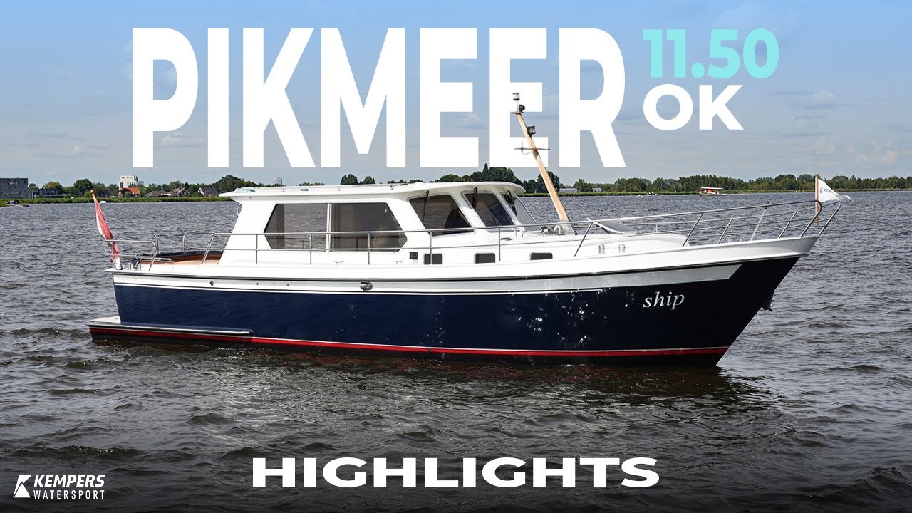 Pikmeer 11.50 OK - Spacious comfort and Dutch quality
