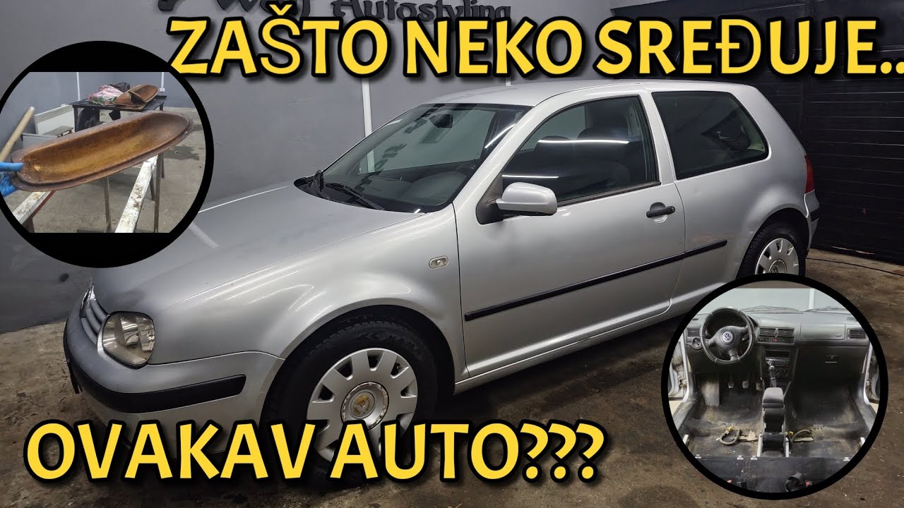 KAKO PRESVUĆI TAPACIRE?? TRANSFORMACIJA GOLF 4