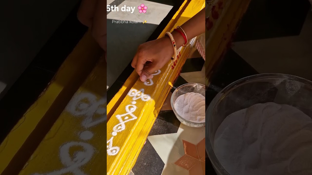 Beautiful 10 Easy Doorstep Rangoli Designs for daily home decoration ✨Simple, quick designs 