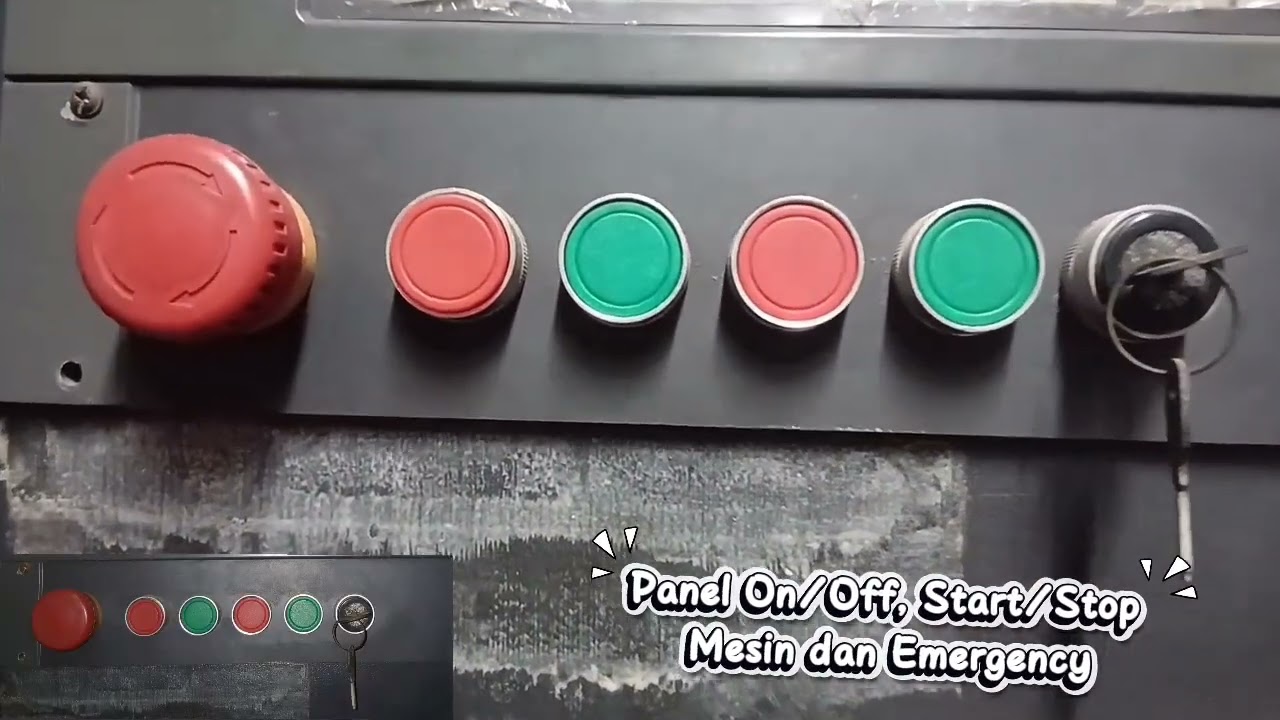 Pengenalan Bagian-bagian Dari Mesin Frais CNC GSK 980 MA5