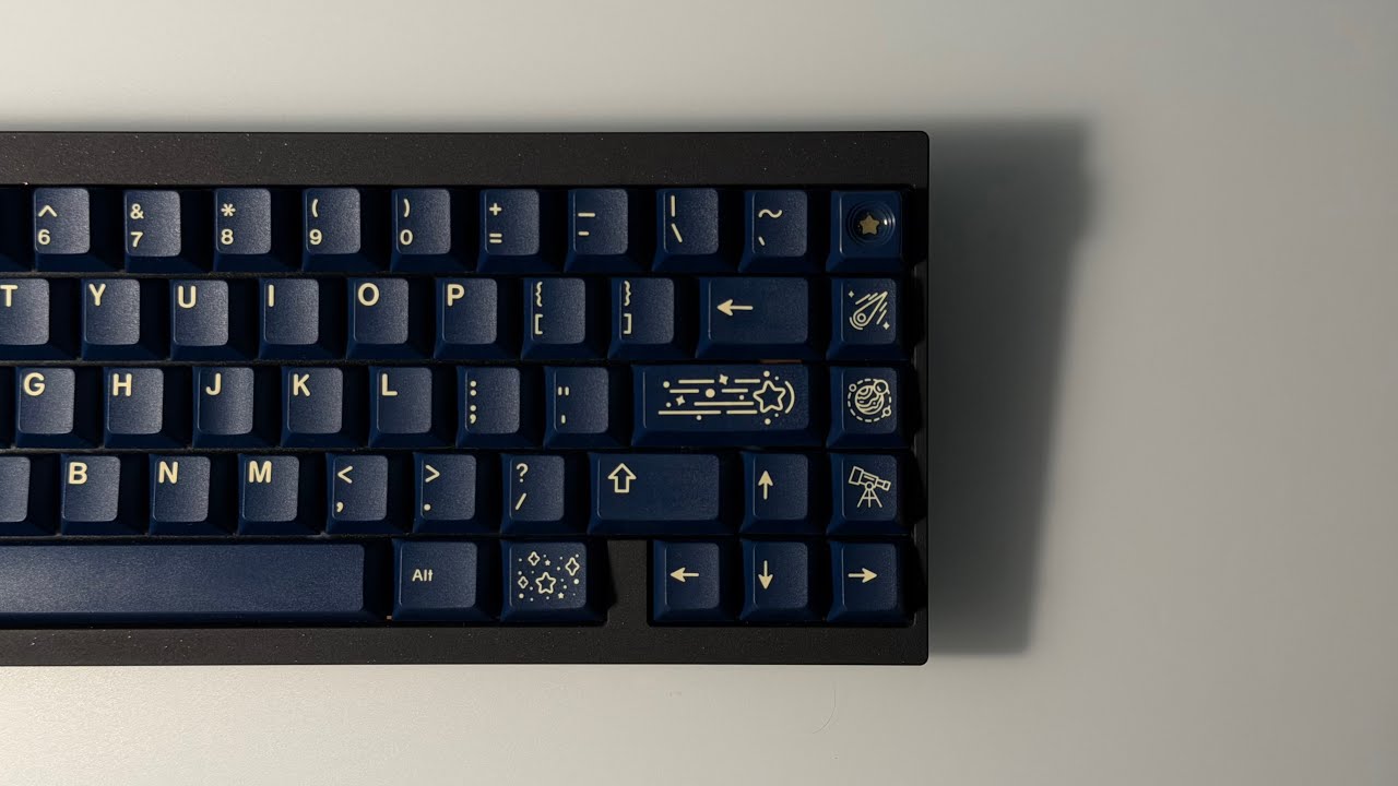 Qwertykeys QK65 V2C w/ Gateron Nylon Kangaroos - “Deep Field” (Sound Test)