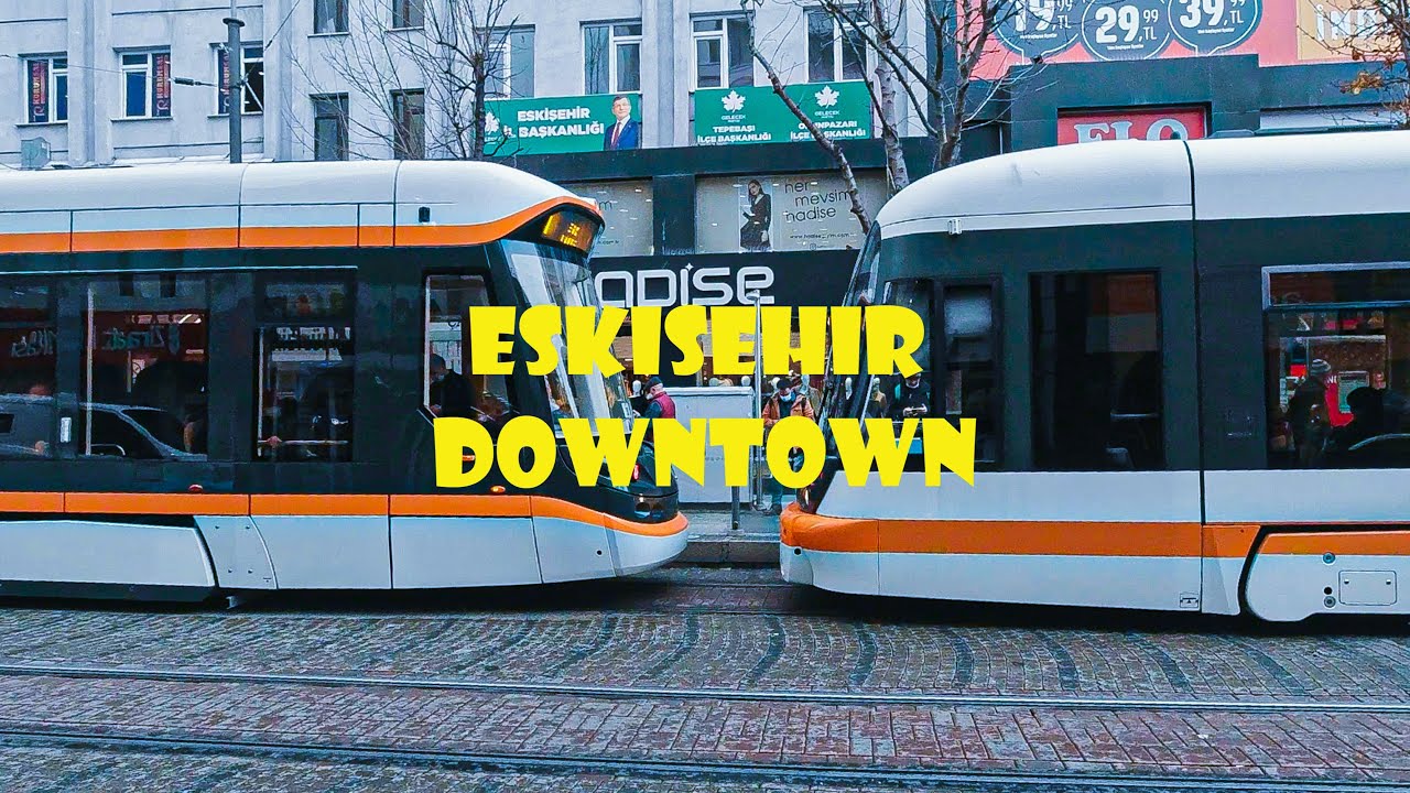 Eskişehir First Snowing 2021 | Belediye to Çarşı | 18 Des 2021