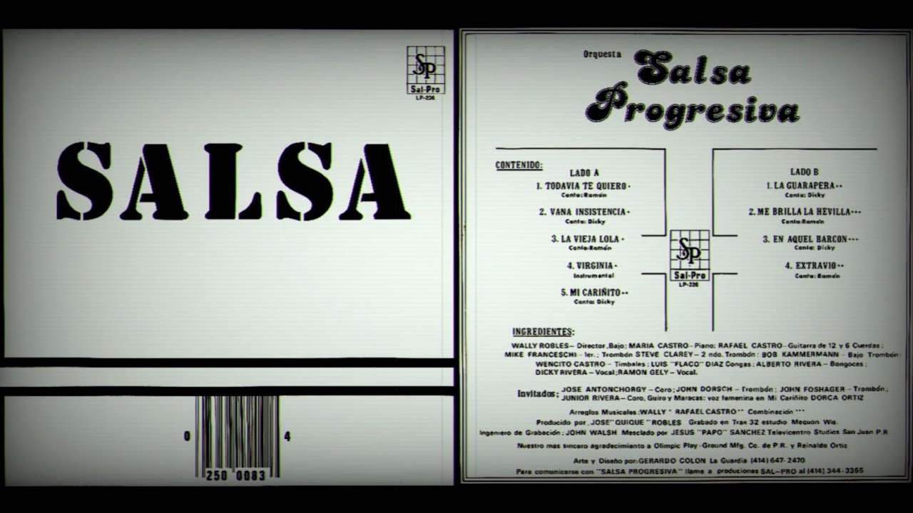 Orquesta Salsa Progresiva - Extravió