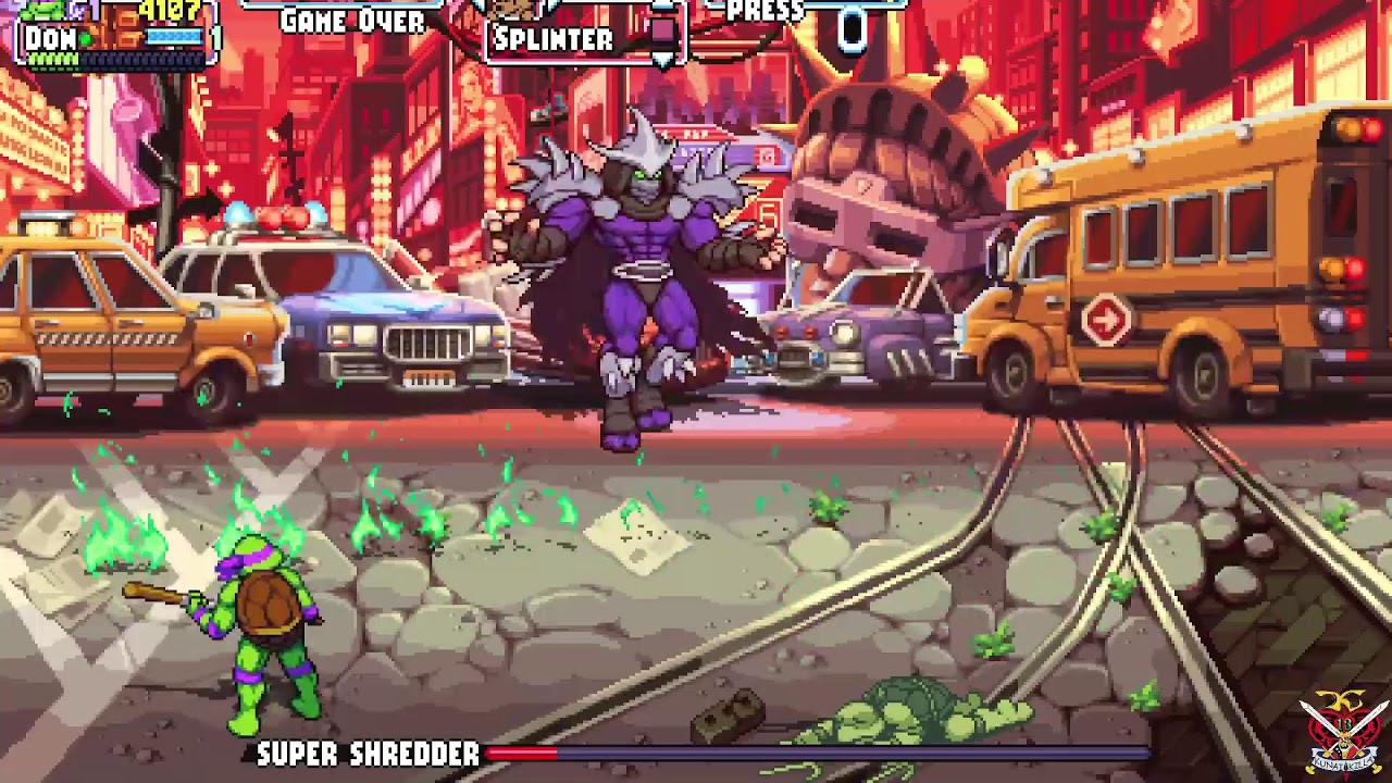 Kunaikilla Plays: Teenage Mutant Ninja Turtles: Shredder's Revenge