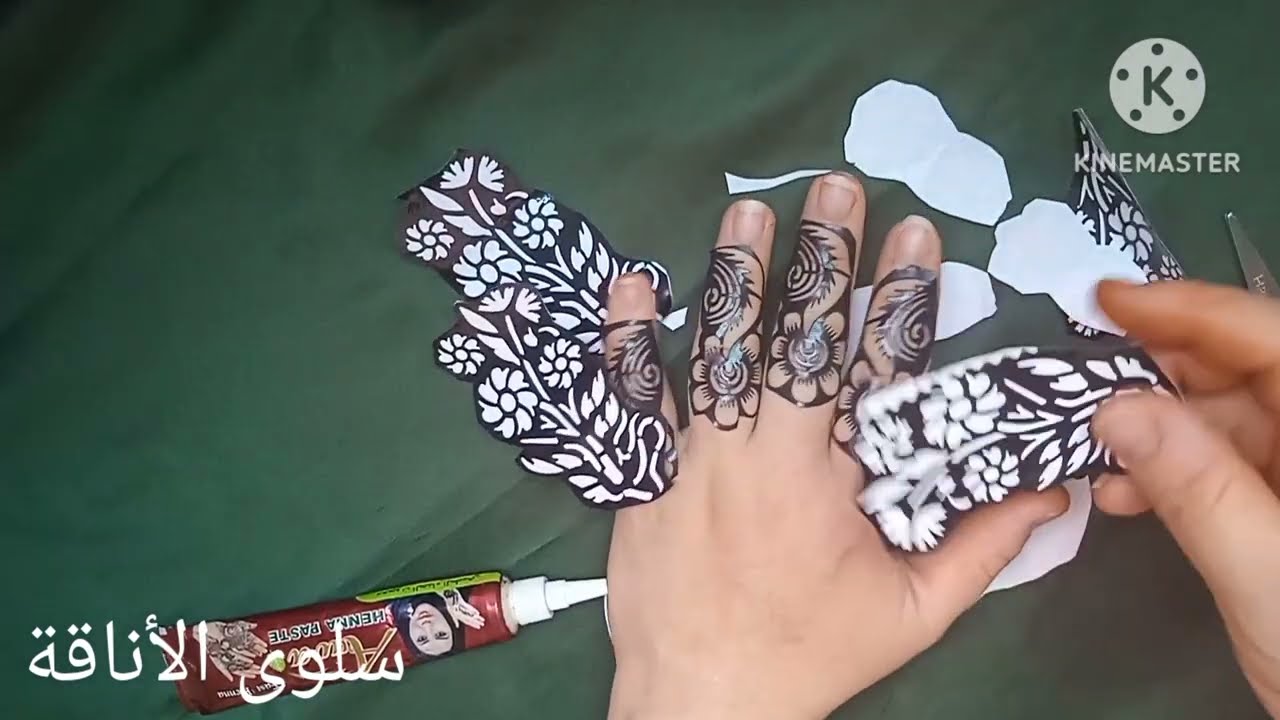 سكوتش الحناء 🙌رشمة فنة حني أختي بوحدك أماحتاجي لحد@سلوى الأناقة #سكوتش الحناء #سكوتش