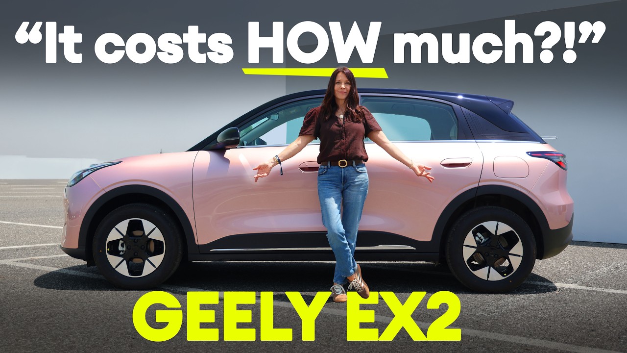 Встречайте Geely EX2: самый продаваемый в Китае автомобиль скоро появится в Европе.