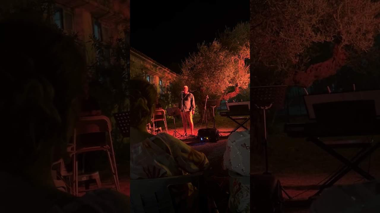 Neil Fawcett@The Kardamyli International Poetry Festival 2024