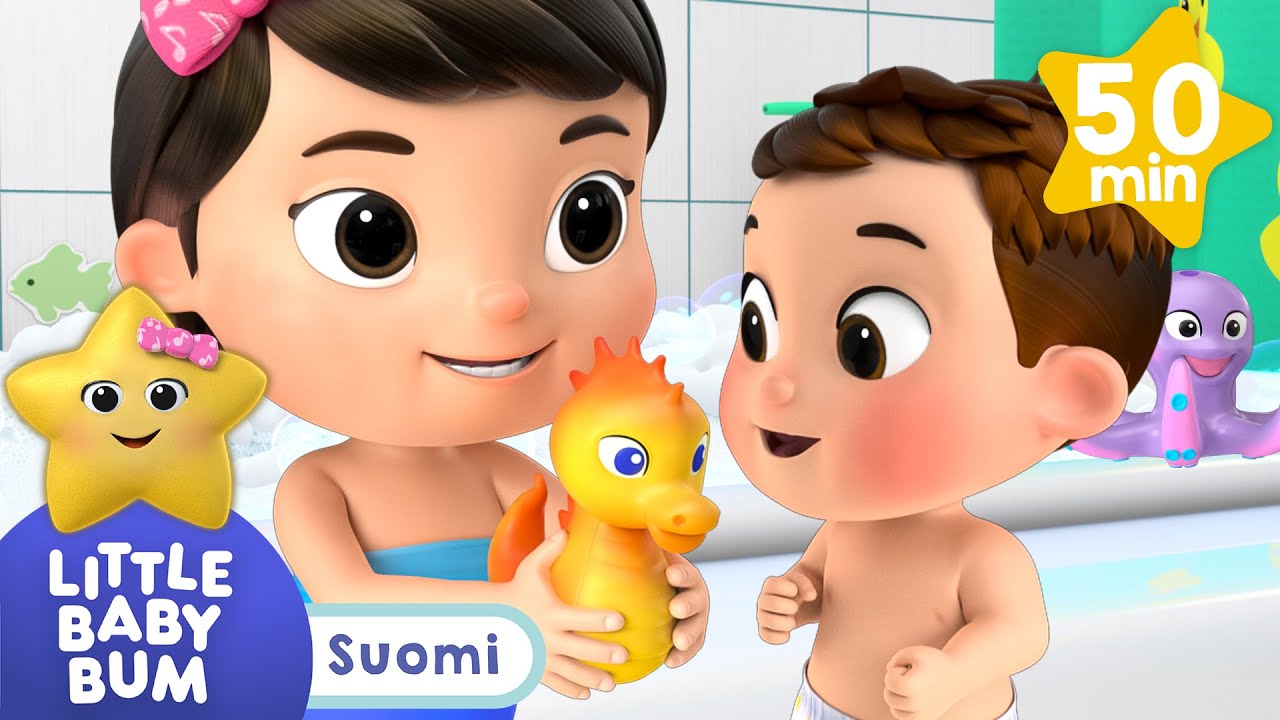Kylpyleikki | Lastelaulude – Little Baby Bum suomi