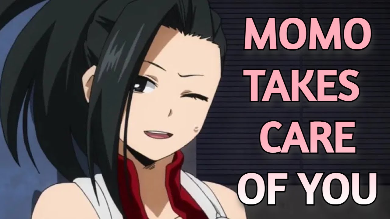 MOMO YAOYOROZU ASMR. Momo x Listener. Soft friend takes care of you [Roleplay. BNHA]