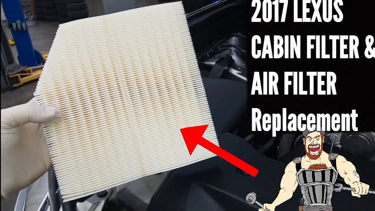 2017 GS 350 Cabin Filter & Air Filter Replacement