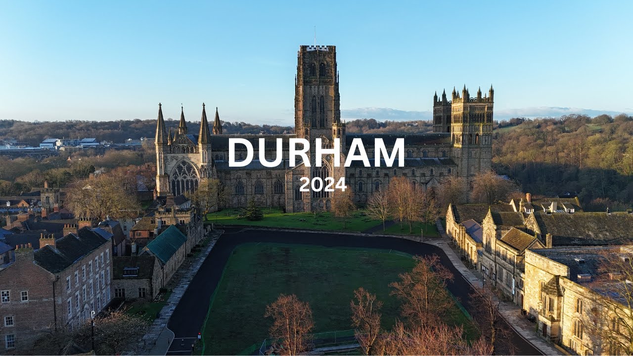 DURHAM  CITY 2024 DRONE FOOTAGE IN 4K