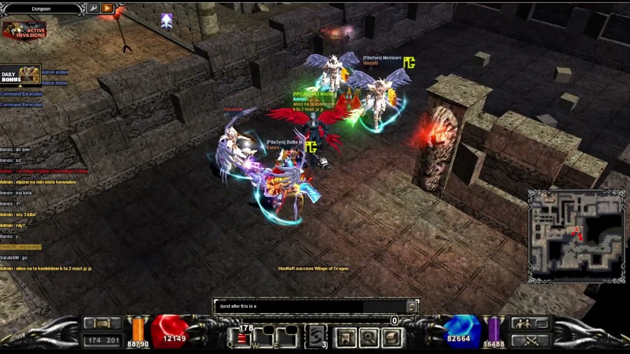 Arcana Mu Online Season2 10 Reset #PVP2 SM vs SM