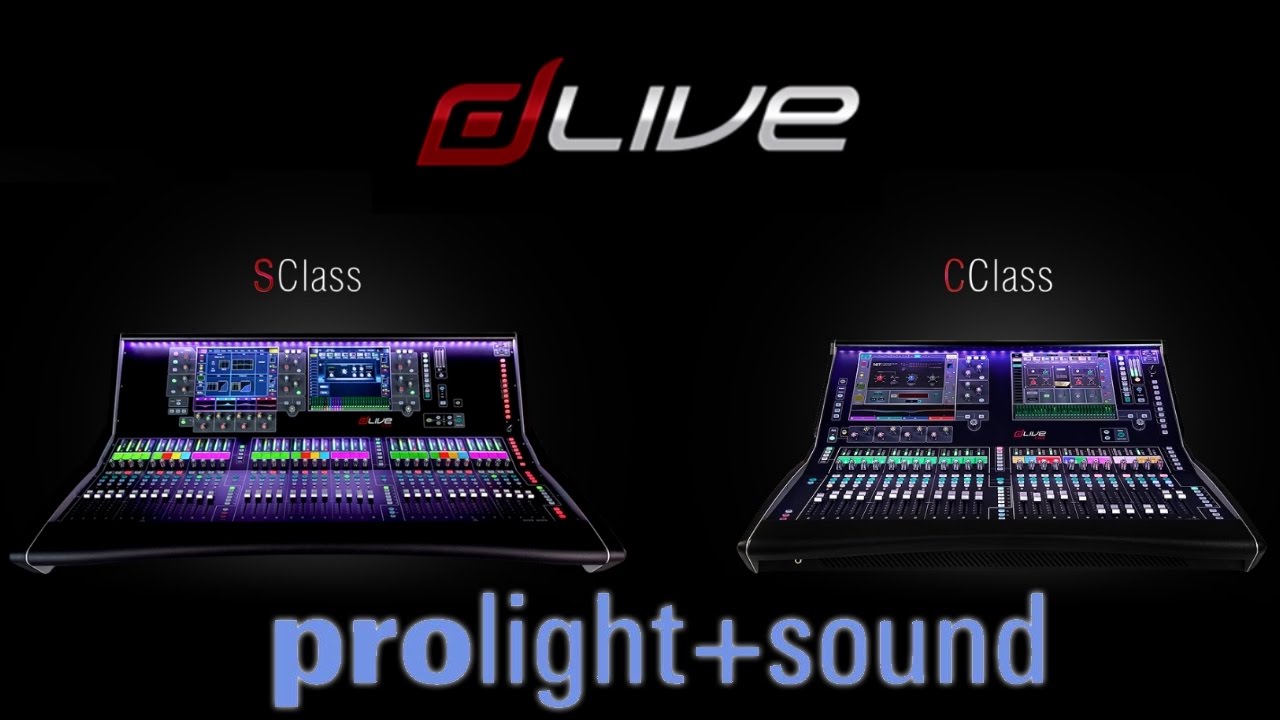#PLS2017 Allen & Heath dLive (C4K)