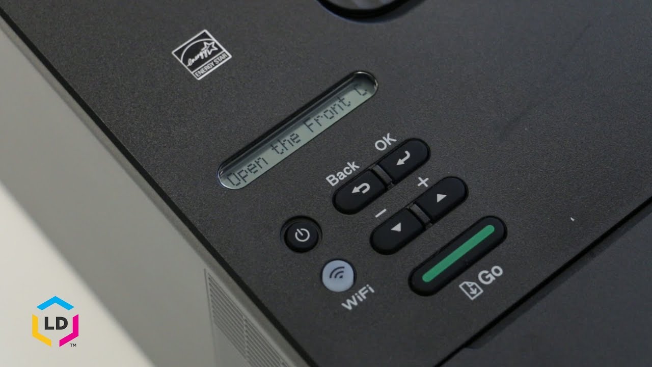 Как проверить уровень тонера на лазерном принтере Brother HL-L2350 DW