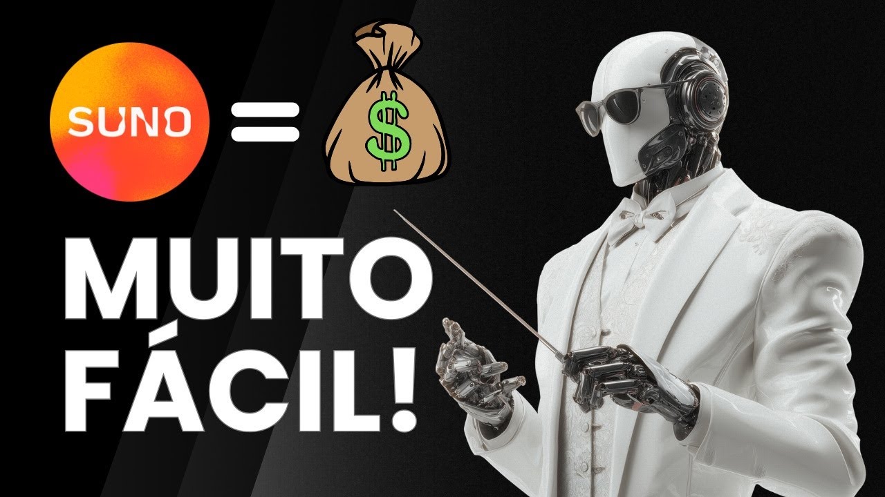 Como GANHAR DINHEIRO com o SUNO? Essa é a forma MAIS SIMPLES de criar músicas e monetizar.