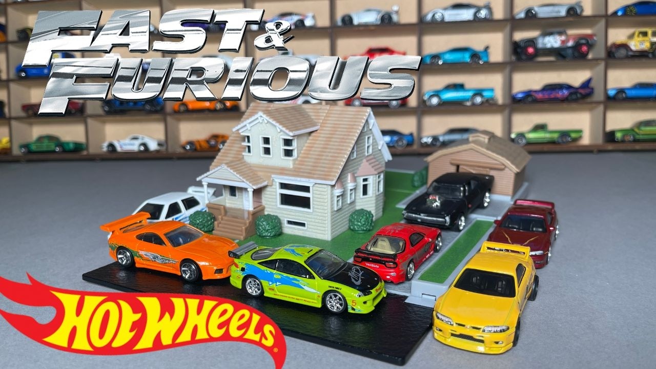 RAPIDO Y FURIOSO HOT WHEELS LAS MEJORES ESCENAS