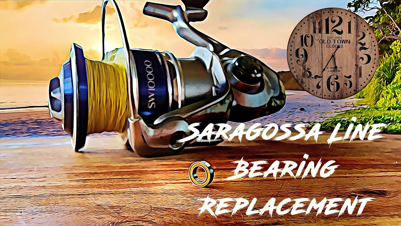 Двухминутный технический вторник — замена подшипника ролика лески Shimano Saragosa