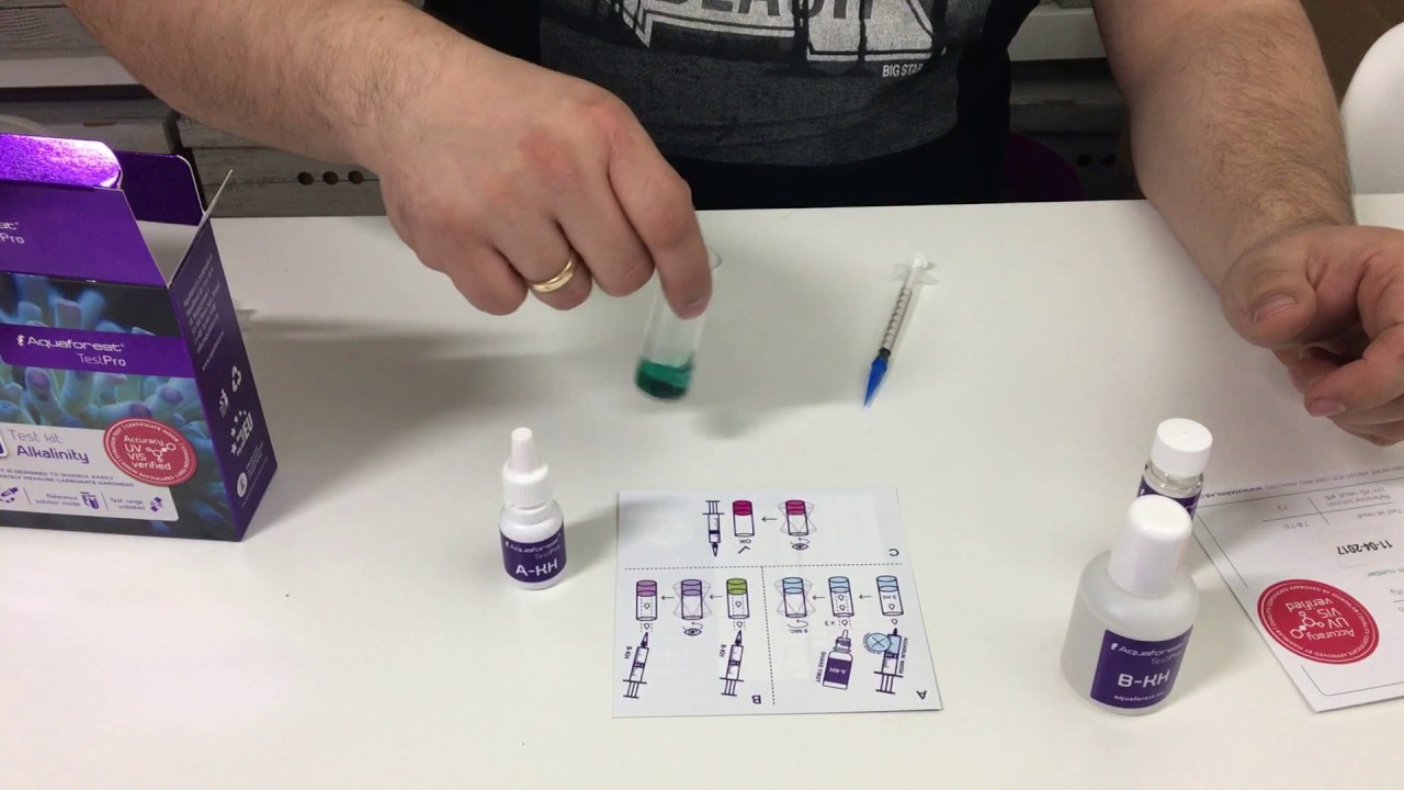 Aquaforest Alkalinity TestPro Unboxing