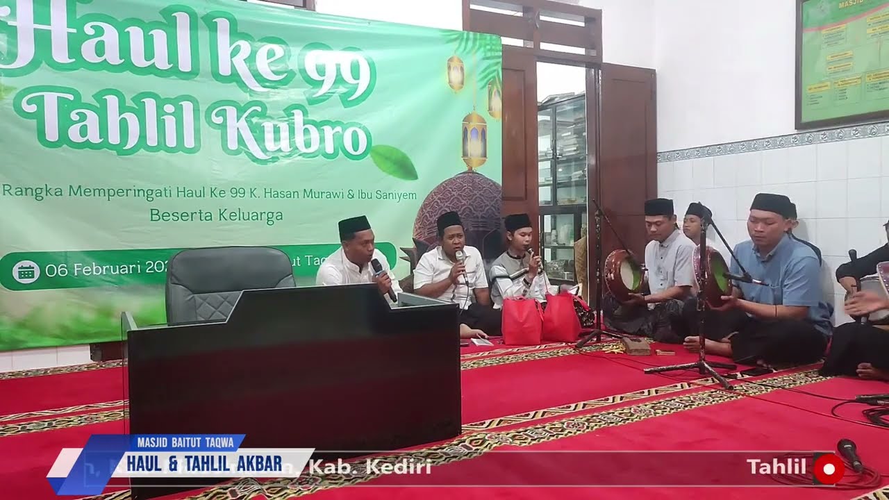 Tahlil Kubro  &  Haul ke 99 Kyai Hasan Murawi & Ibu Saniyem Dusun Belung, Desa Kawedusan
