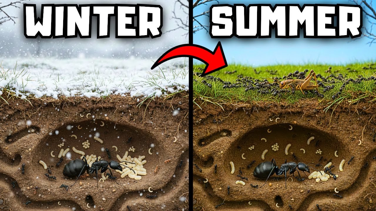 I Woke My Ants Up From Hibernation