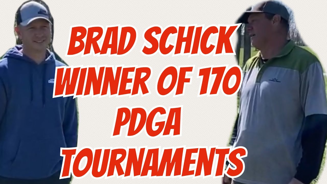 Brad Schick - Winner of 170 PDGA tournaments!