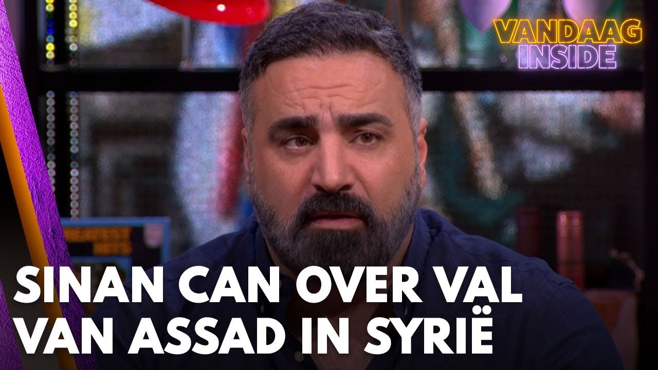 Sinan Can vertelt over val van Assad en machtswisseling in Syrië | VANDAAG INSIDE
