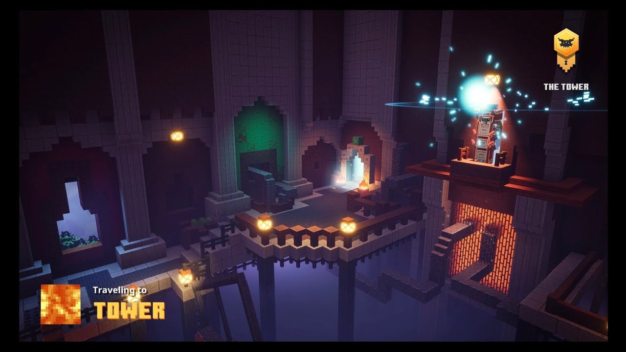 Minecraft Dungeons - Luminous Nights (Full Tower Run)