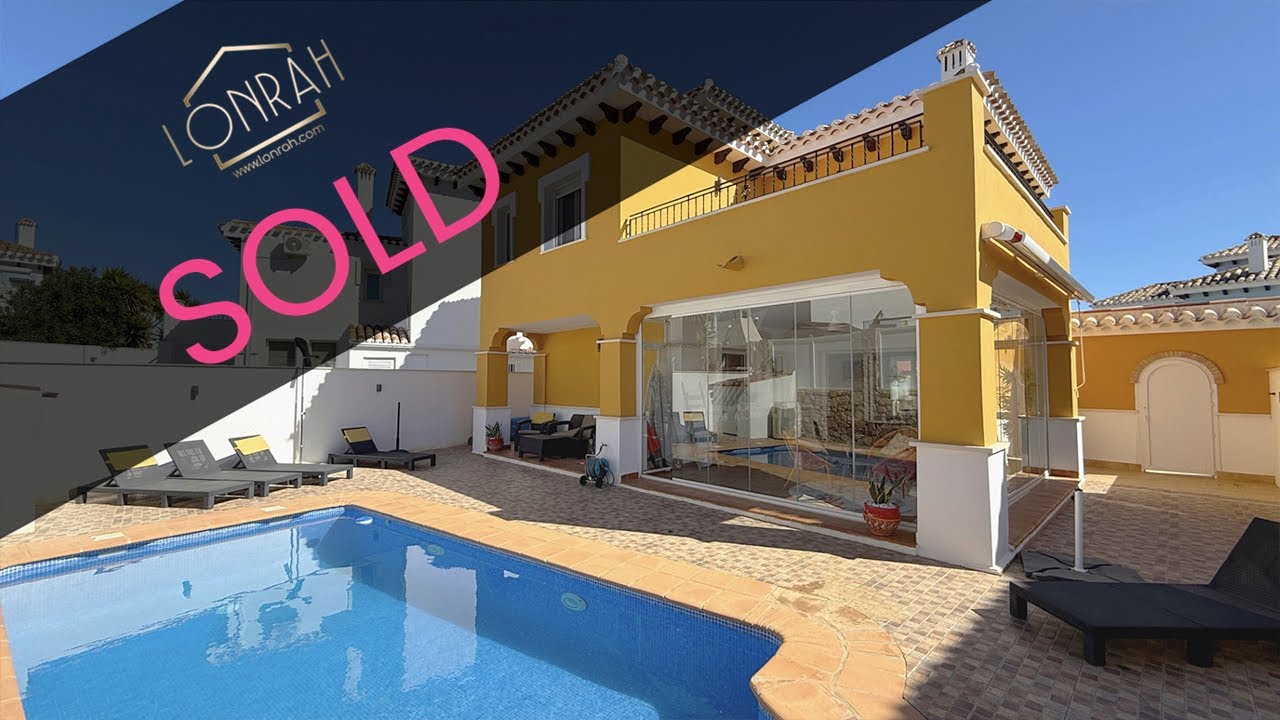 Immaculately presented, wonderfully sunny ☀️ MAR MENOR BARON VILLA MM054