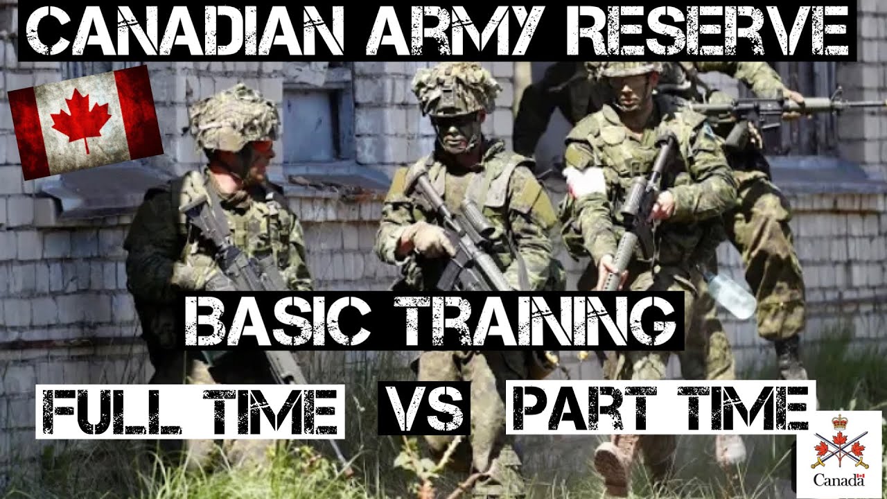 Canadian Army Reserve | Full time vs Part time Basic training Update: Regular Force BMQ is 10 weeks