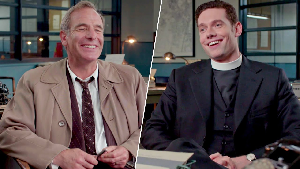 Grantchester, Season 5: Do You Know Your Co-Star: Robson Green & Tom Brittney